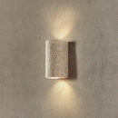 applique murale led wabi-sabi japonais rétro en ciment