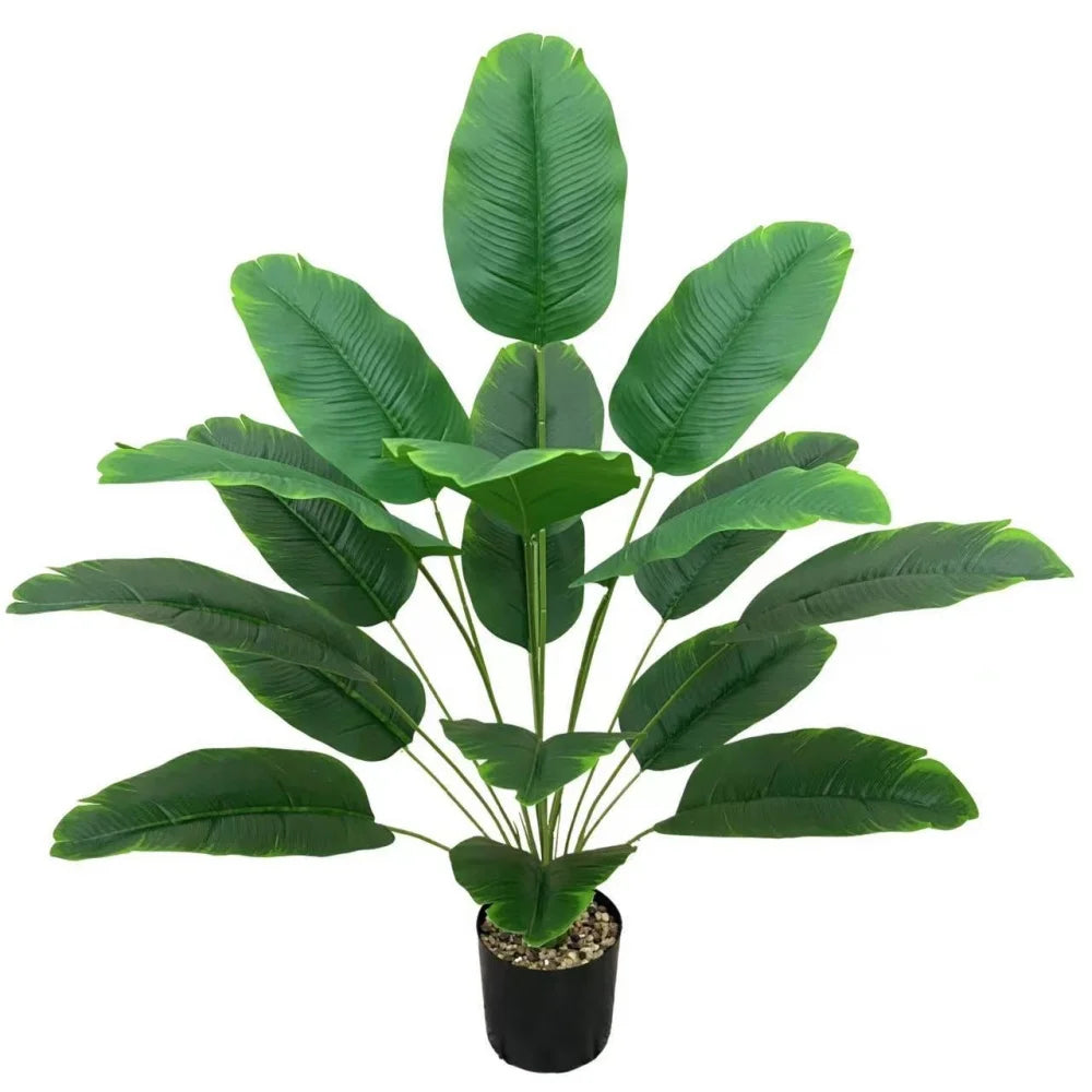 plante artificielle palmier plantain pour décoration intérieure et extérieure - vue 19 sur 27