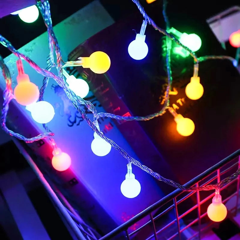 guirlande lumineuse led 10 m pour mariage jardin et décoration extérieure - vue 3 sur 9