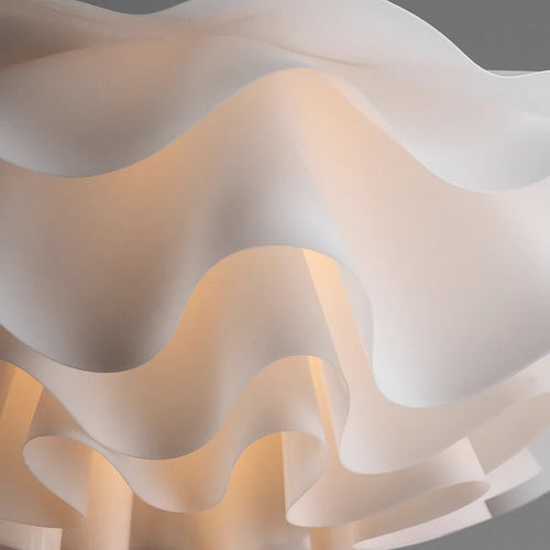 lustre nordique à fleurs pour éclairage intérieur décoratif - vue 5 sur 8