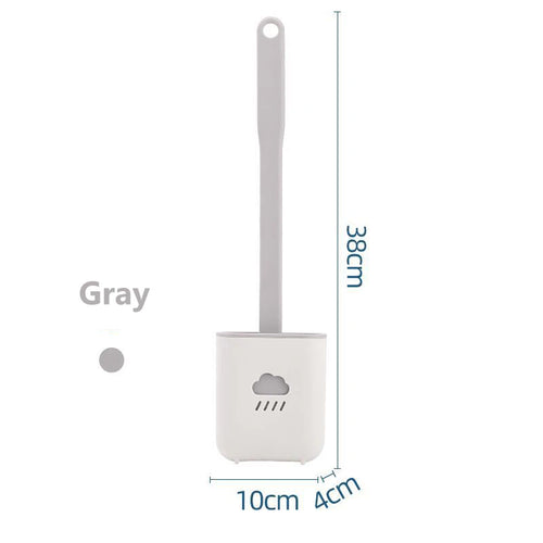 brosse en silicone avec support et poils souples pour nettoyage rapide - vue 13 sur 12