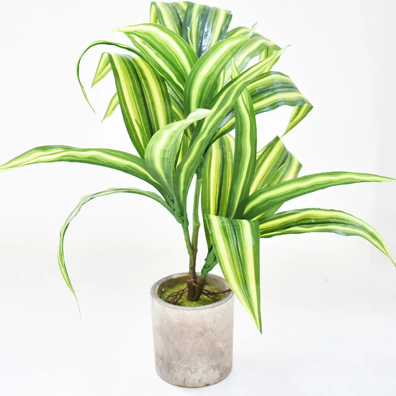 plante artificielle dracaena à trois fourches pour décoration intérieure - vue 2 sur 6