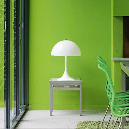 lampe table champignon moderne led chambre maison bureau lecture - vue 6 sur 9