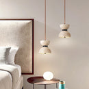lustre design en pierre naturelle pour décoration intérieure