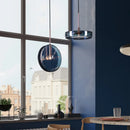 suspension en verre style nordique led décorative de luxe