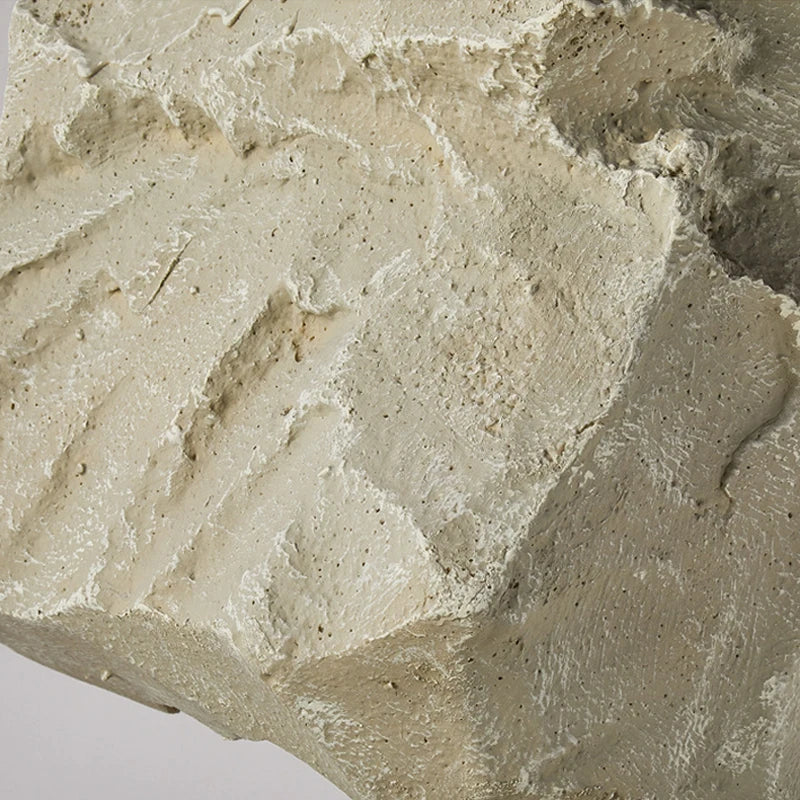 lustre nordique fait main imitation pierre style wabi sabi - vue 7 sur 7