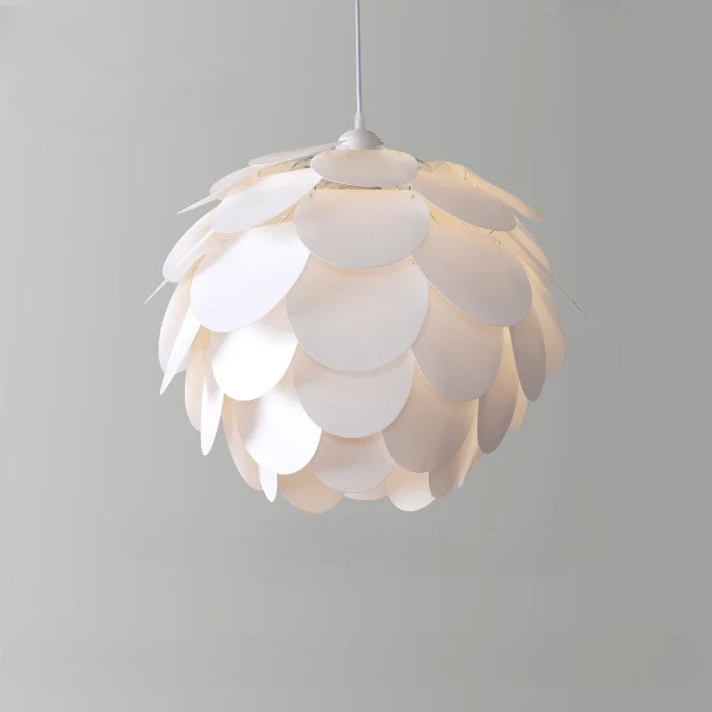 lustre ananas original en placage de bois pour hôtels bars et restaurants - vue 5 sur 10