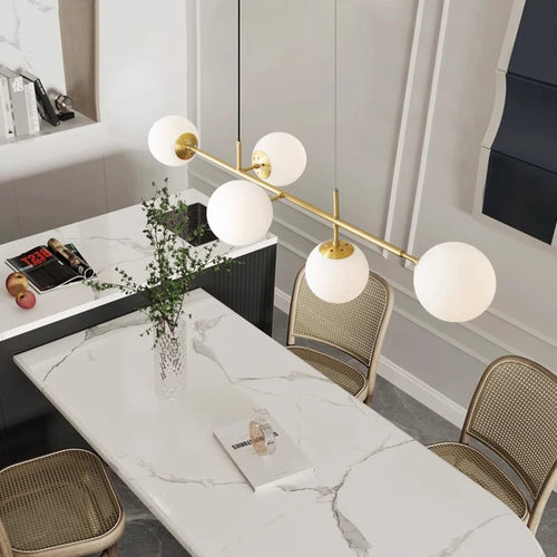 lustre Moderne salle à manger lumières éclairage intérieur LED décoratif éclairage intérieur - vue 6 sur 8