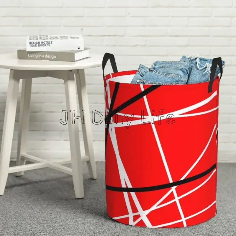 panier à linge circulaire étanche grand rangement pliable pour vêtements - vue 8 sur 8