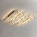 Plafonnier moderne de luxe en cristal