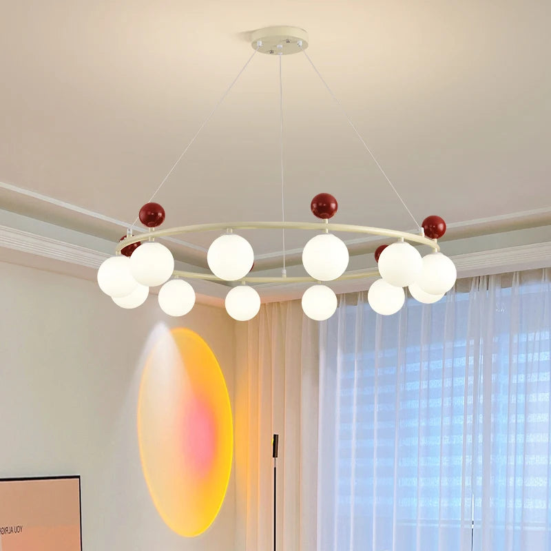 lustre led pour décoration intérieure et cuisine - vue 4 sur 12