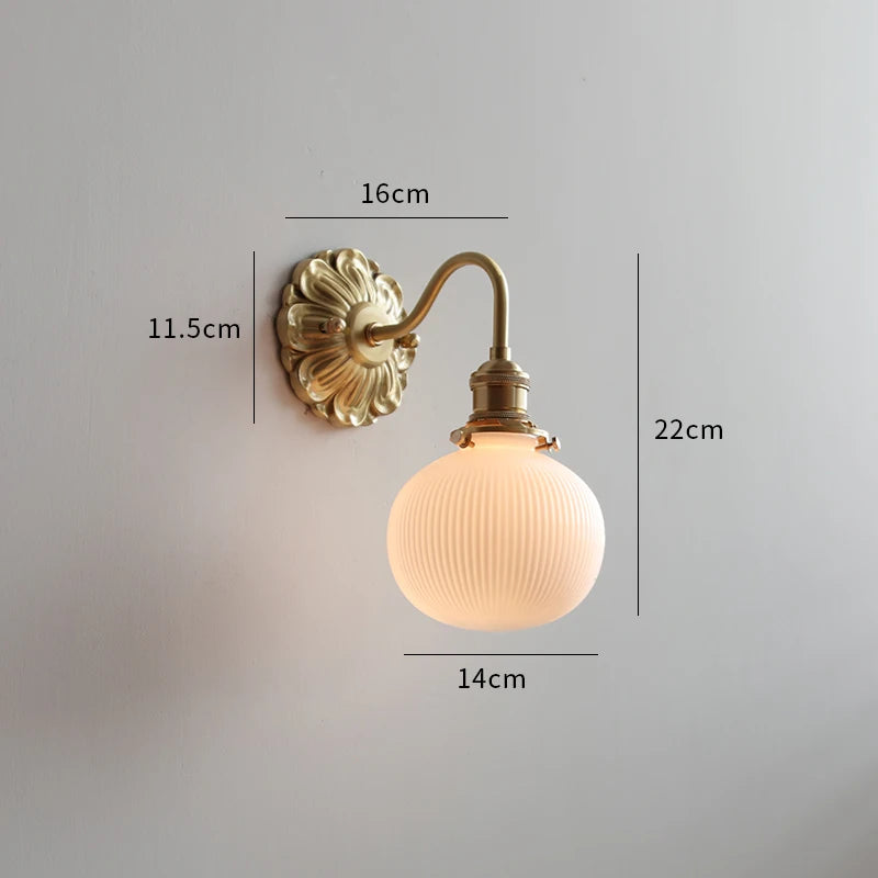 Applique murale LED en verre gris fumé - vue 15 sur 23