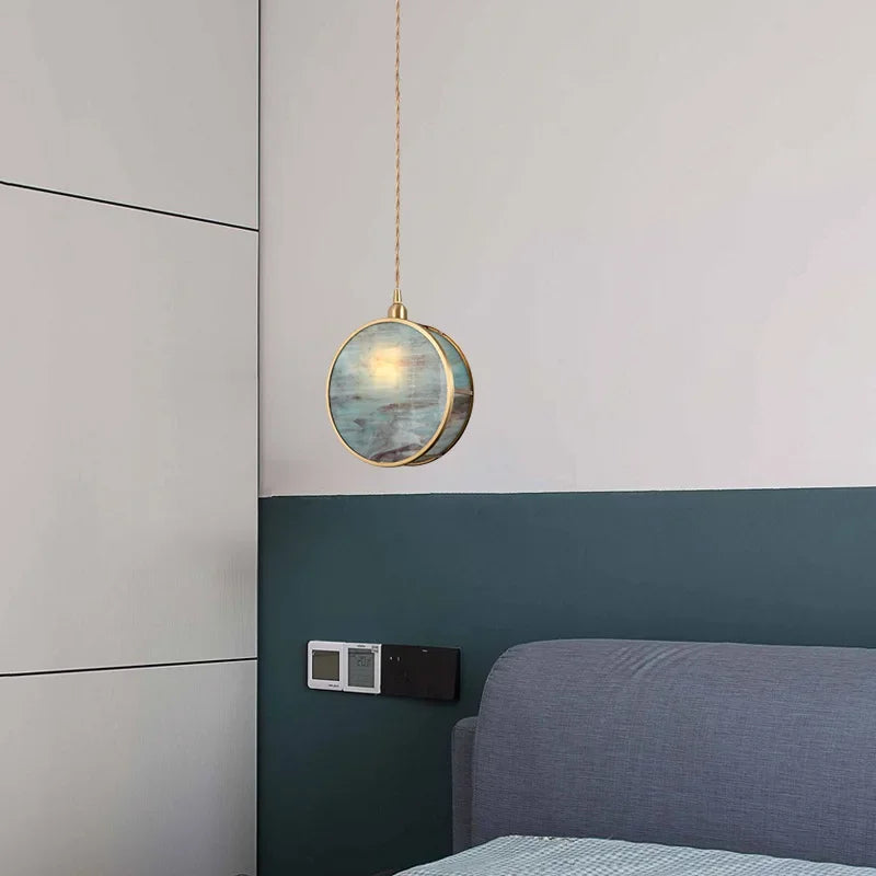 suspension en verre créative style nordique pour décoration intérieure - vue 5 sur 9