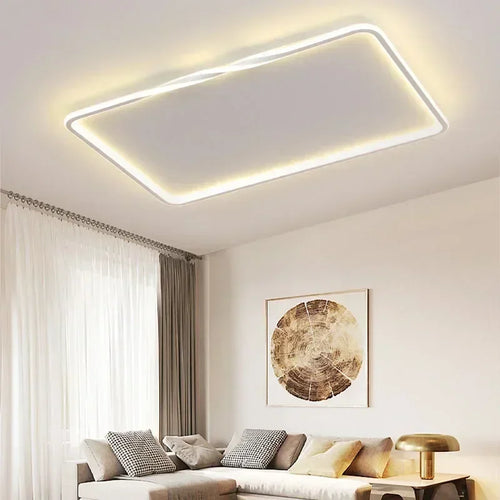 plafonnier moderne à leds pour décoration intérieure élégante - vue 5 sur 18
