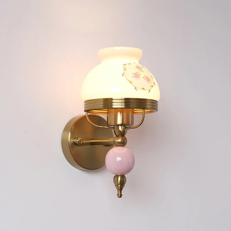 applique murale romantique style médiéval vintage nordique MCM - vue 6 sur 10