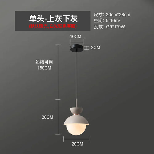 lampe de chevet moderne nordique créative pour décoration intérieure - vue 27 sur 26