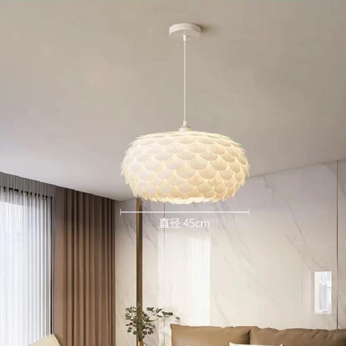 lustre créatif lumière chaude design moderne pour chambre fille - vue 11 sur 10