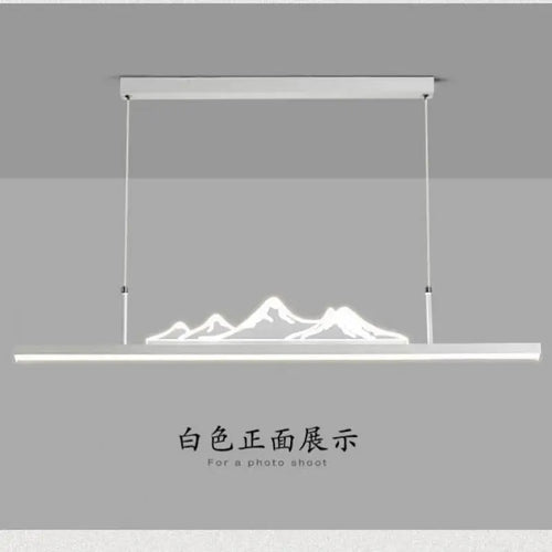 lustre de style chinois pour restaurant et bureau montagne - vue 7 sur 10