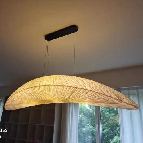 Lustre en tissu marin de luxe style voilier - vue 2 sur 14