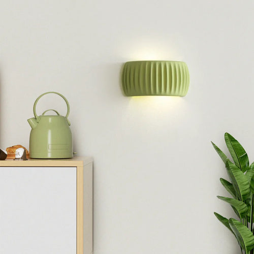 Nordique crème mur Led lumière chambre de fille salon chambre décoration applique applique escalier couloir couloir citrouille forme lampe - vue 6 sur 9