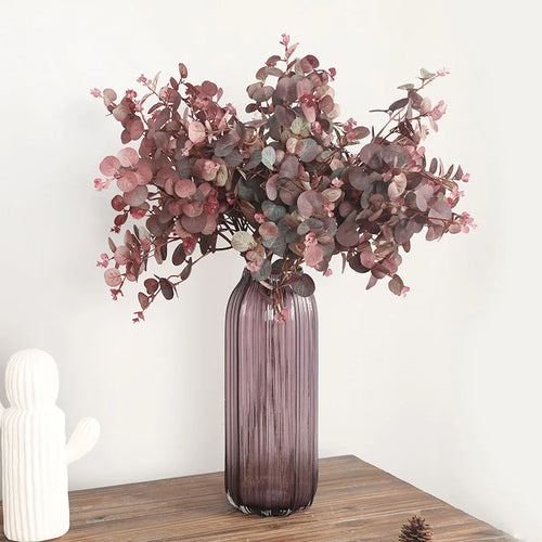 branche d'arbre d'eucalyptus luxueuse décoration plante artificielle - vue 4 sur 9