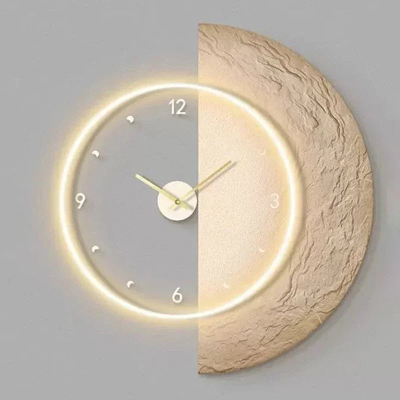 horloge murale à led design moderne pour décoration intérieure - vue 9 sur 10