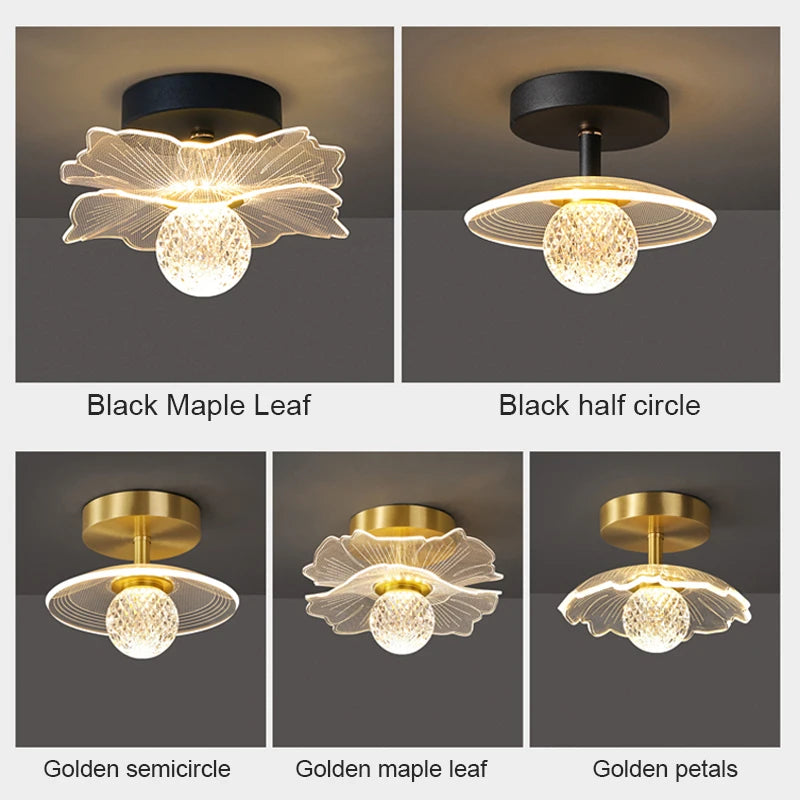 plafonnier led nordique pour décoration intérieure table à manger - vue 4 sur 12