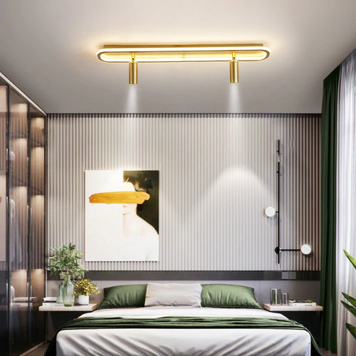 spot éclairage led intérieur déco minimaliste moderne pour lustre - vue 4 sur 18