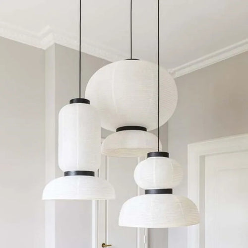 suspension en papier de riz au design danois pour décoration intérieure - vue 2 sur 9