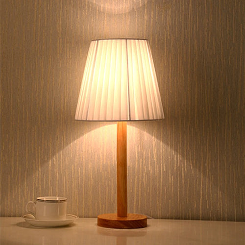 lampe à poser plissée nordique pliable décoration atmosphère maison - vue 2 sur 8