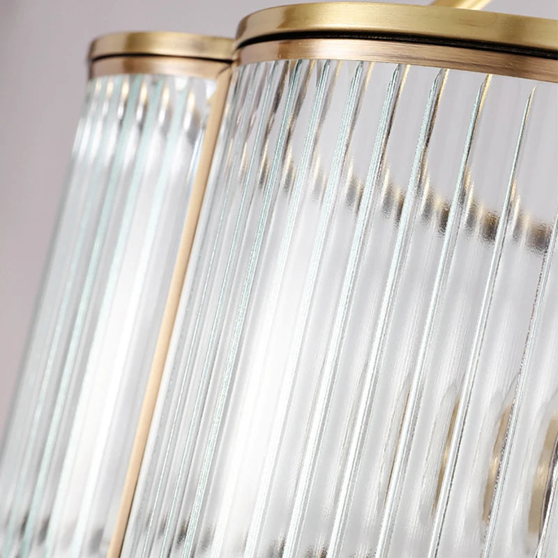 Suspension ou plafonnier en verre de cuivre E27 lampe à LED montée au plafond pour salon allée chambre Lampara luminaire intérieur - vue 5 sur 8