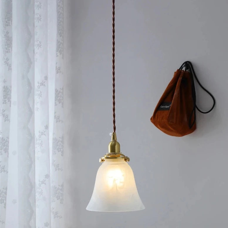 Suspension laiton antique style européen - vue 4 sur 9