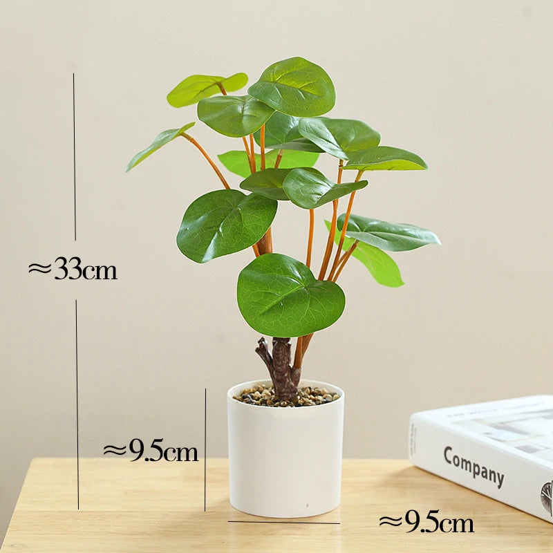 plante artificielle en pot bambou monstera pour décor bureau et maison - vue 13 sur 14