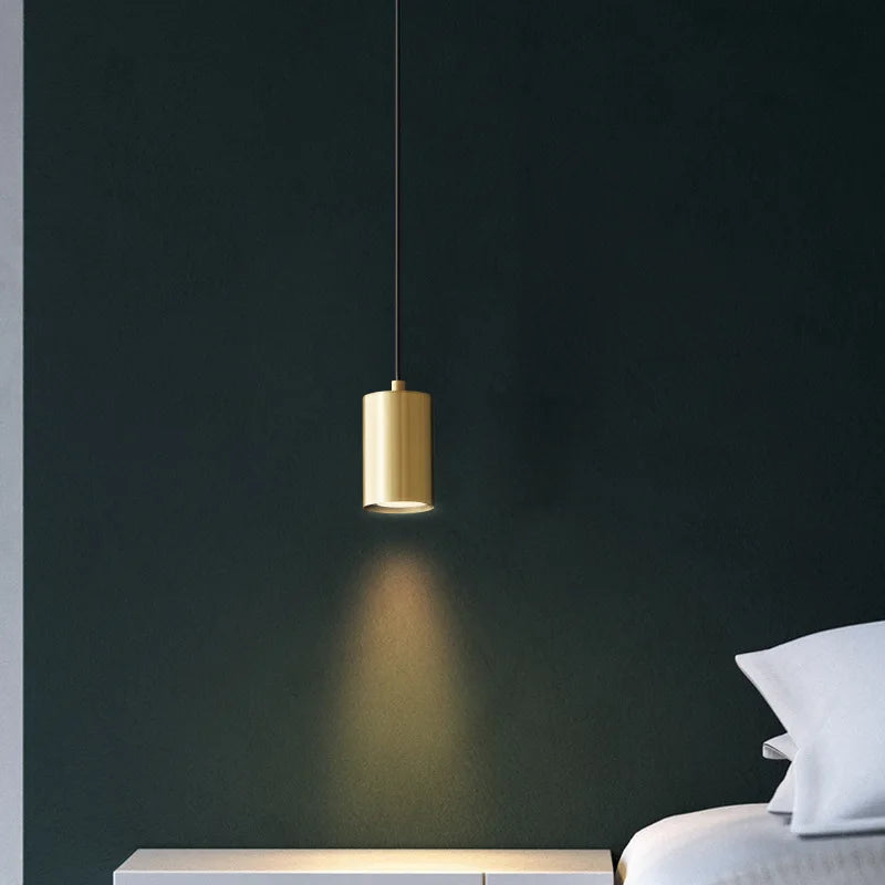 Suspension LED design moderne cylindrique - vue 3 sur 8
