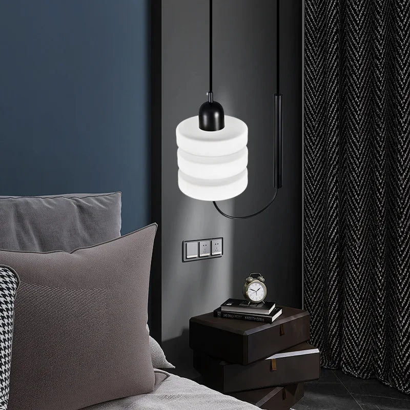 lustre en verre nordique pour décoration intérieure moderne - vue 3 sur 7
