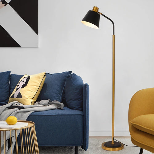 lampadaire nordique créatif avec interrupteur à pied décoratif - vue 3 sur 8