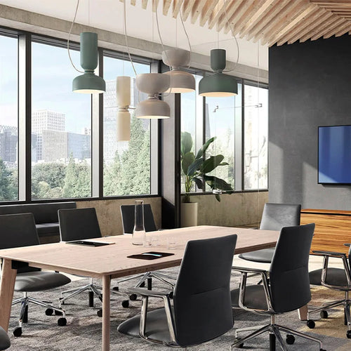 lustre led moderne design danois pour intérieur minimaliste - vue 4 sur 7