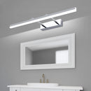 lampe frontale à miroir rétractable pour toilettes