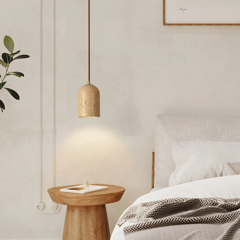 Lampe Japonaise Nordique Créative Rétro Suspendue - vue 4 sur 7