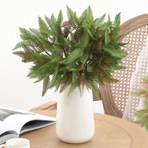 plantes artificielles fougère décoration verte pour intérieur - vue 10 sur 10