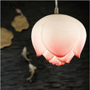 Suspension fleur Lotus style rétro LED