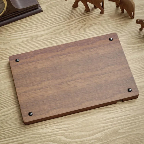 boîte de rangement en bois pour bureau et accessoires - vue 3 sur 7