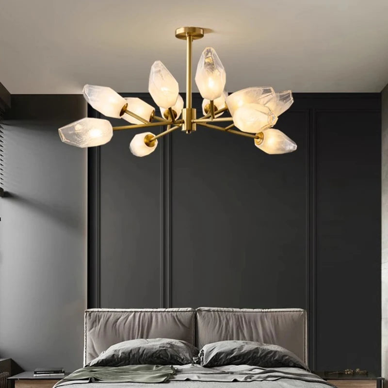 lustre moderne pour éclairage intérieur suspendu - vue 3 sur 10
