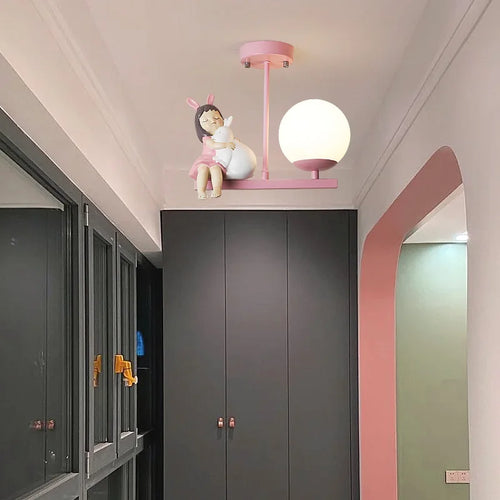 Plafonnier Led de chevet pour chambre d'enfant - vue 3 sur 9