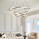 plafonnier led multicouches design luxe pour décoration intérieure