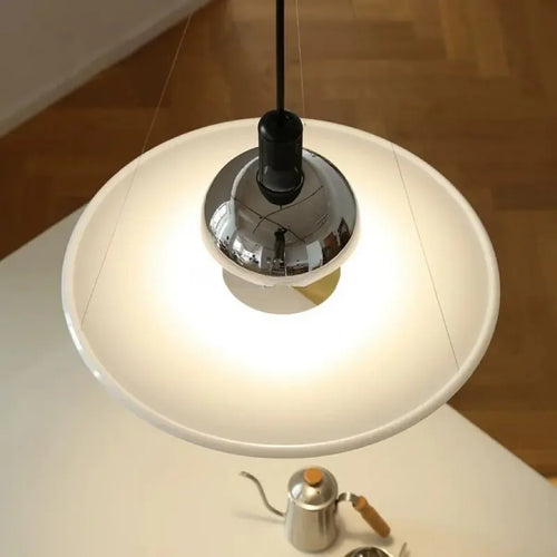 suspension design italien soucoupe volante lustre créatif en led - vue 6 sur 7
