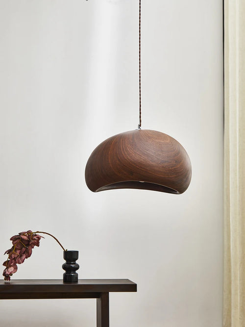 lustre wabi sabi style japonais pour restaurant bar et salon de thé - vue 4 sur 8