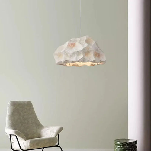 suspension en forme de pierre pour décoration intérieure - vue 5 sur 8