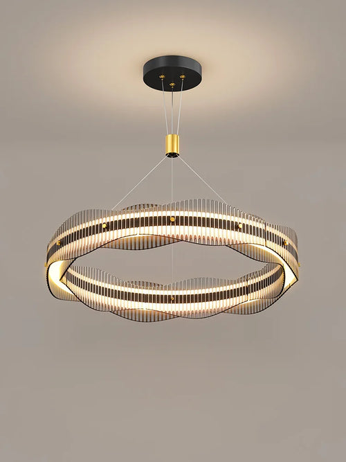 lustre moderne design pour salon et restaurant suspension - vue 7 sur 12
