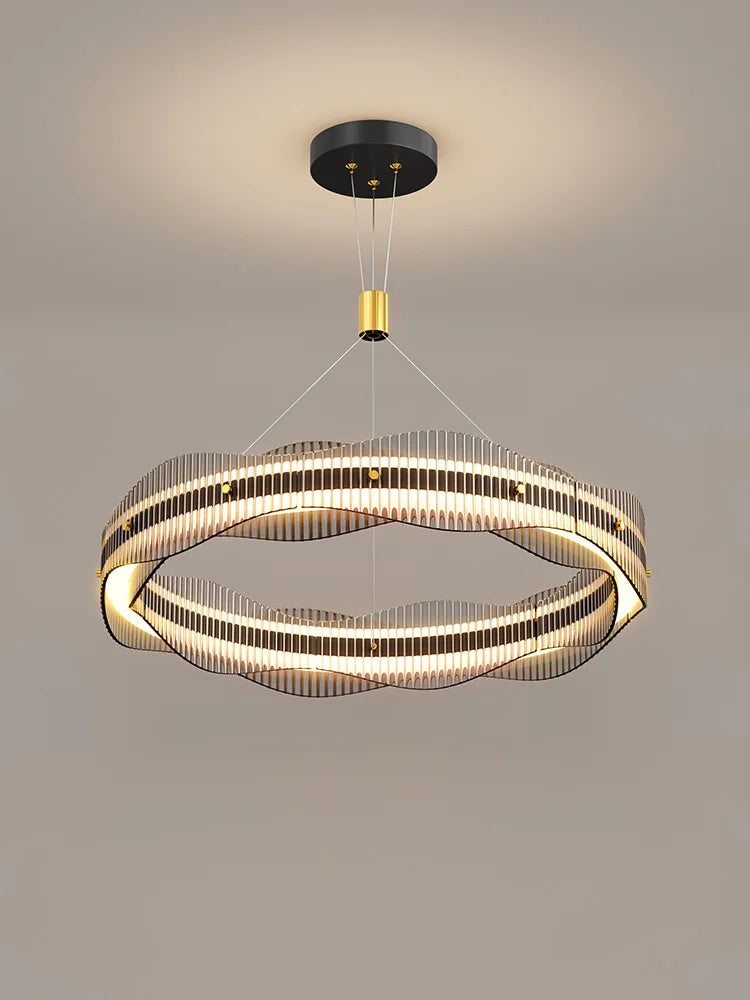 lustre moderne design pour salon et restaurant suspension - vue 6 sur 12